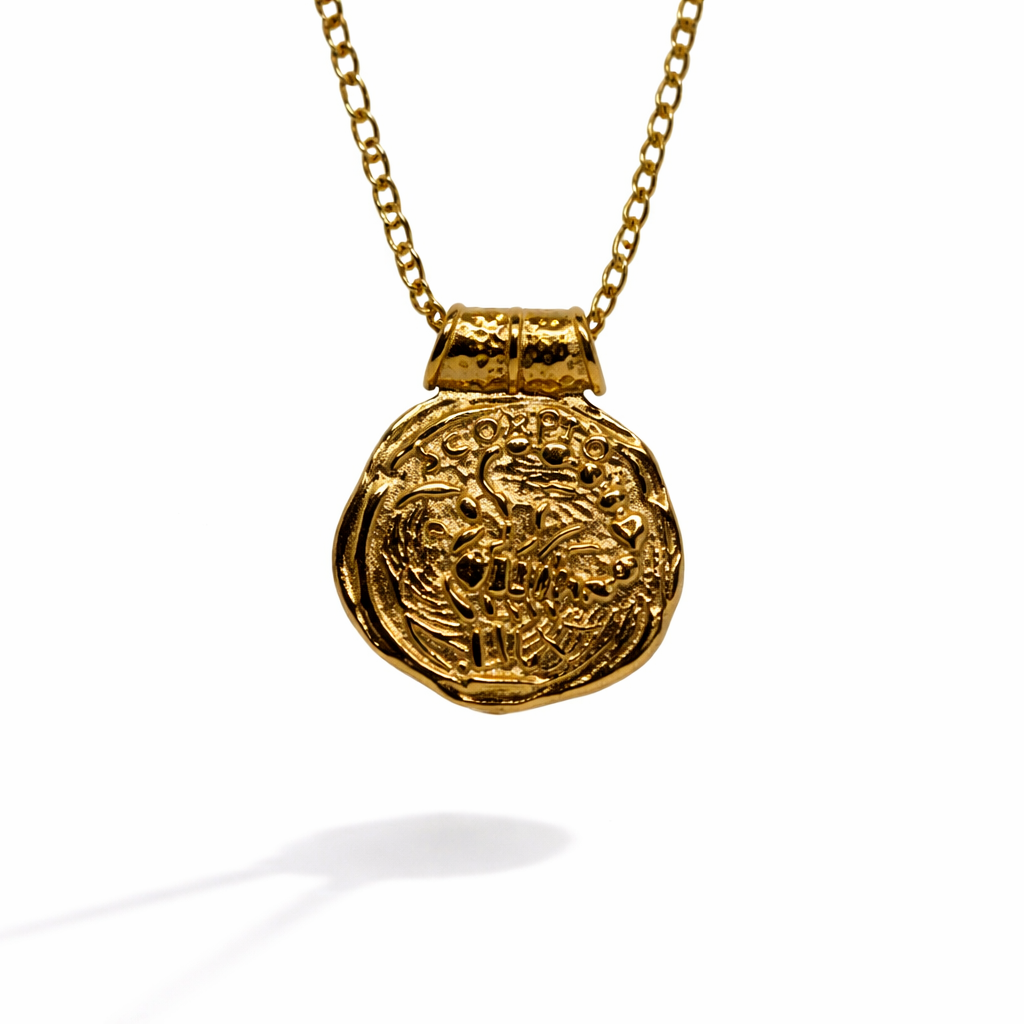 Star Sign Coin Necklace