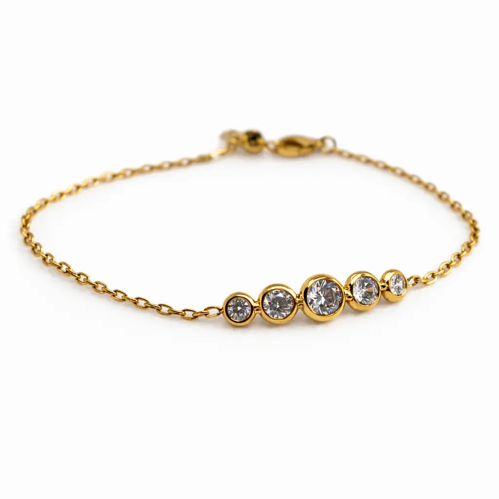 Aurelia Five-Stone Bracelet Dela Asa Art