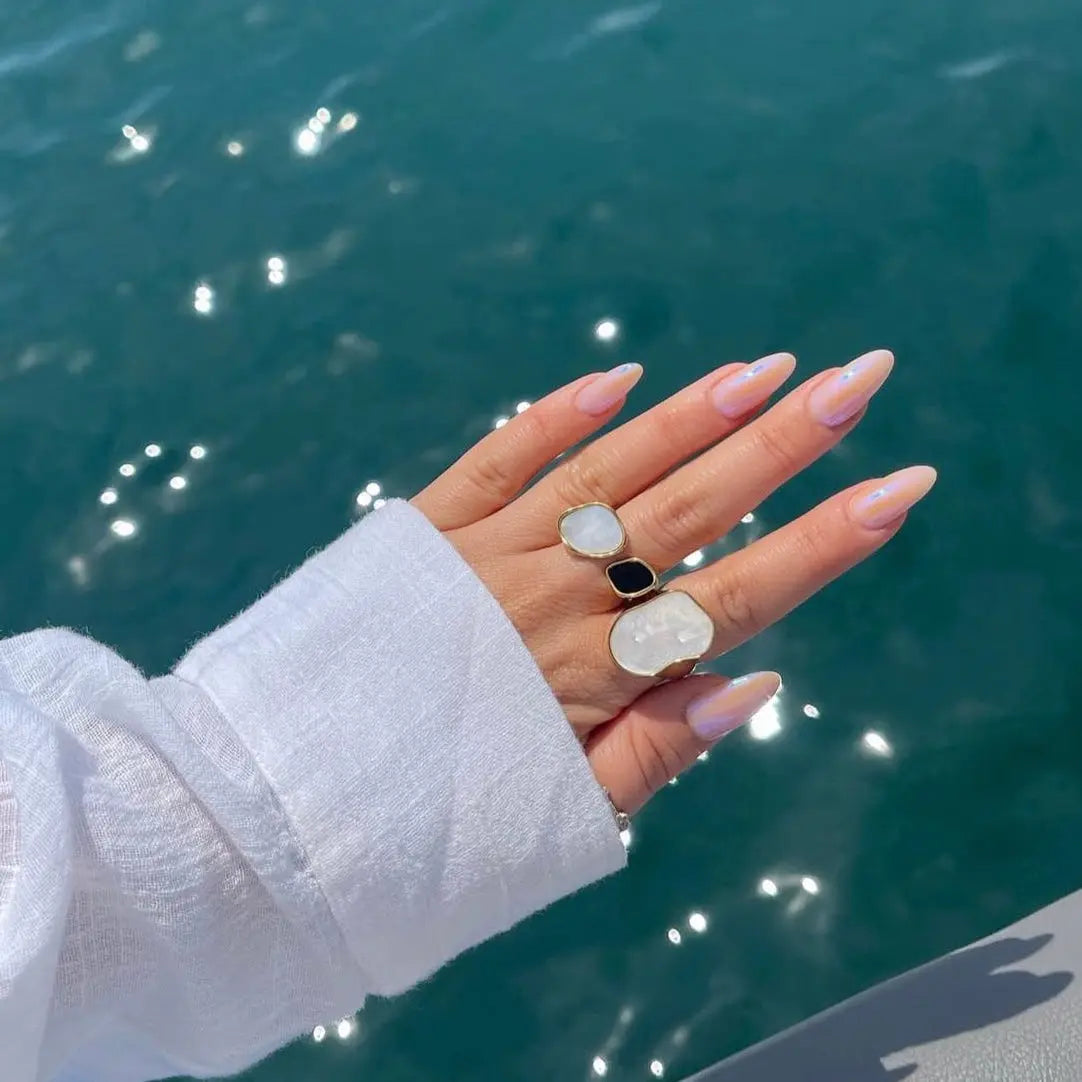 Mother of Pearl Ring Dela Asa Art