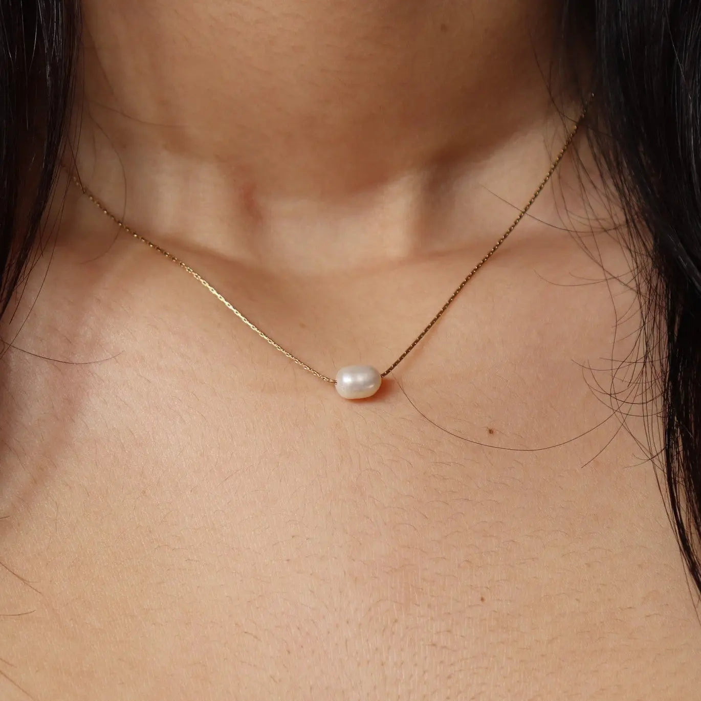 Pearl necklace Dela Asa Art