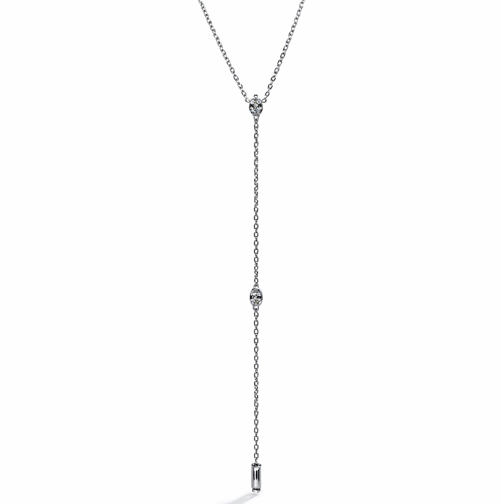 Marquise Lariat Necklace