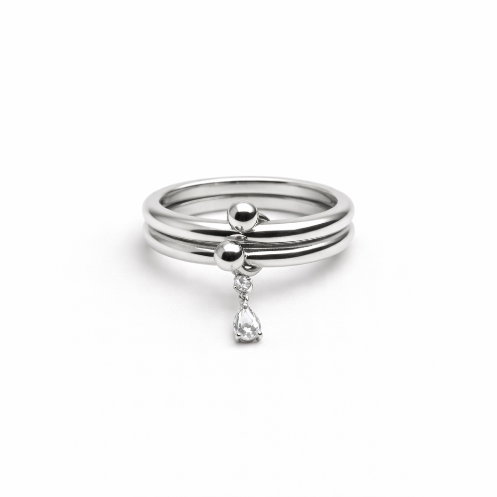 Double Band Pear Drop