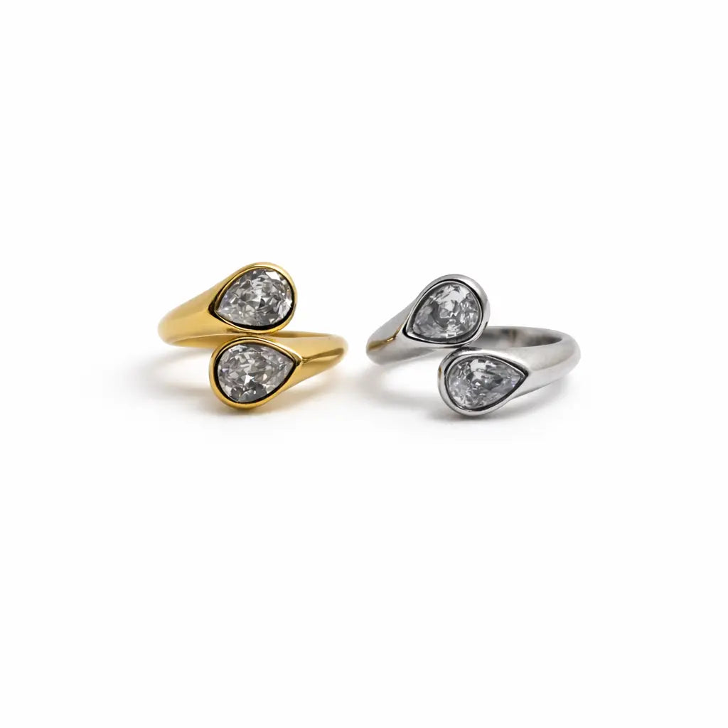 The Duo Drop Ring Dela Asa Art