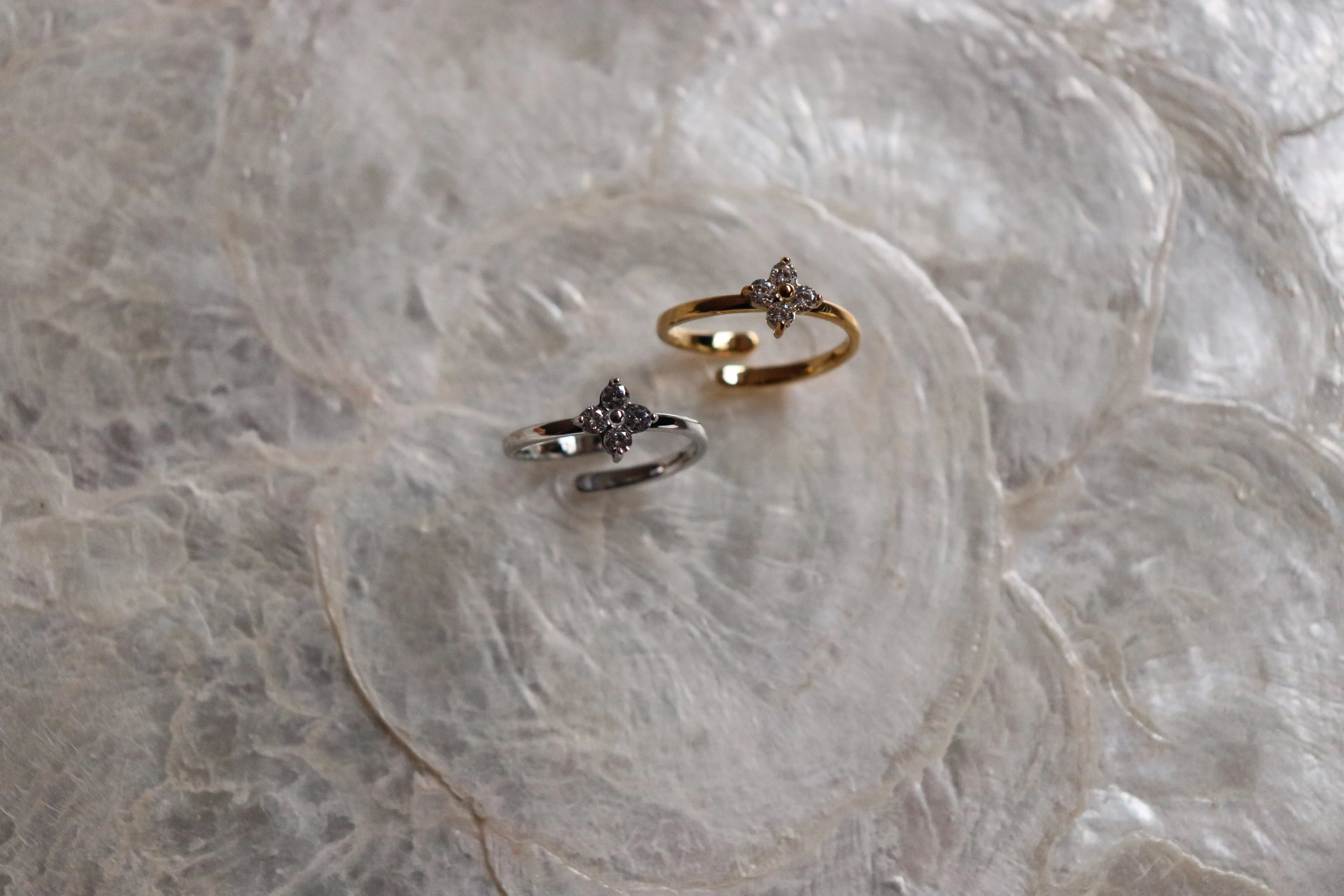 Floral ring Dela Asa Art