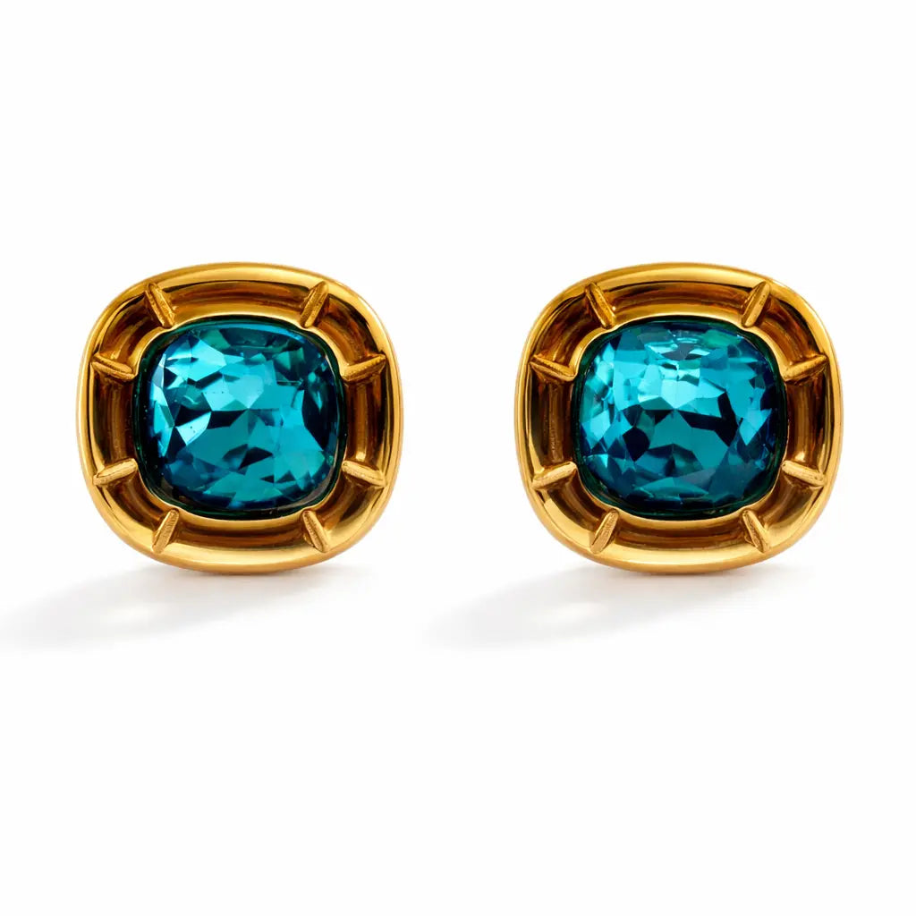 The Azura Gem Studs Dela Asa Art