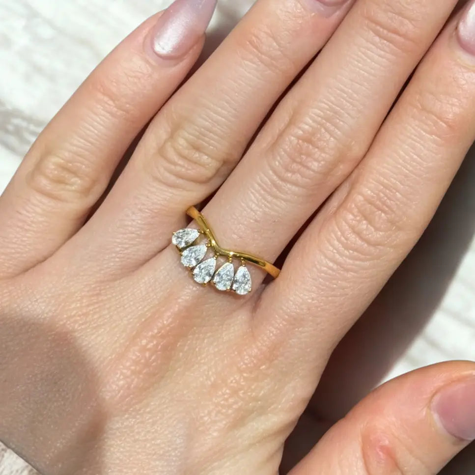 Aurielle Crown Ring Dela Asa Art