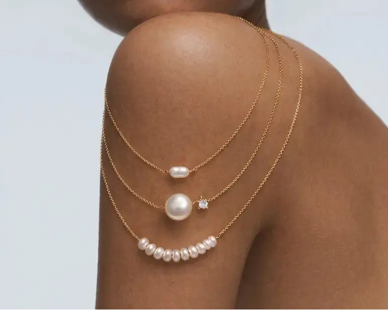 The Lumi Pearl Necklace Dela Asa Art