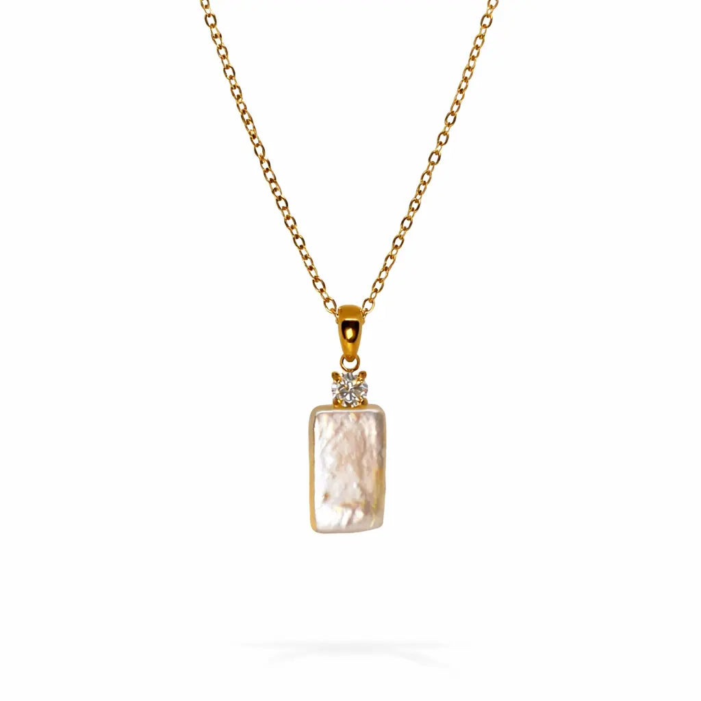Pearl Pendant Necklace Dela Asa Art