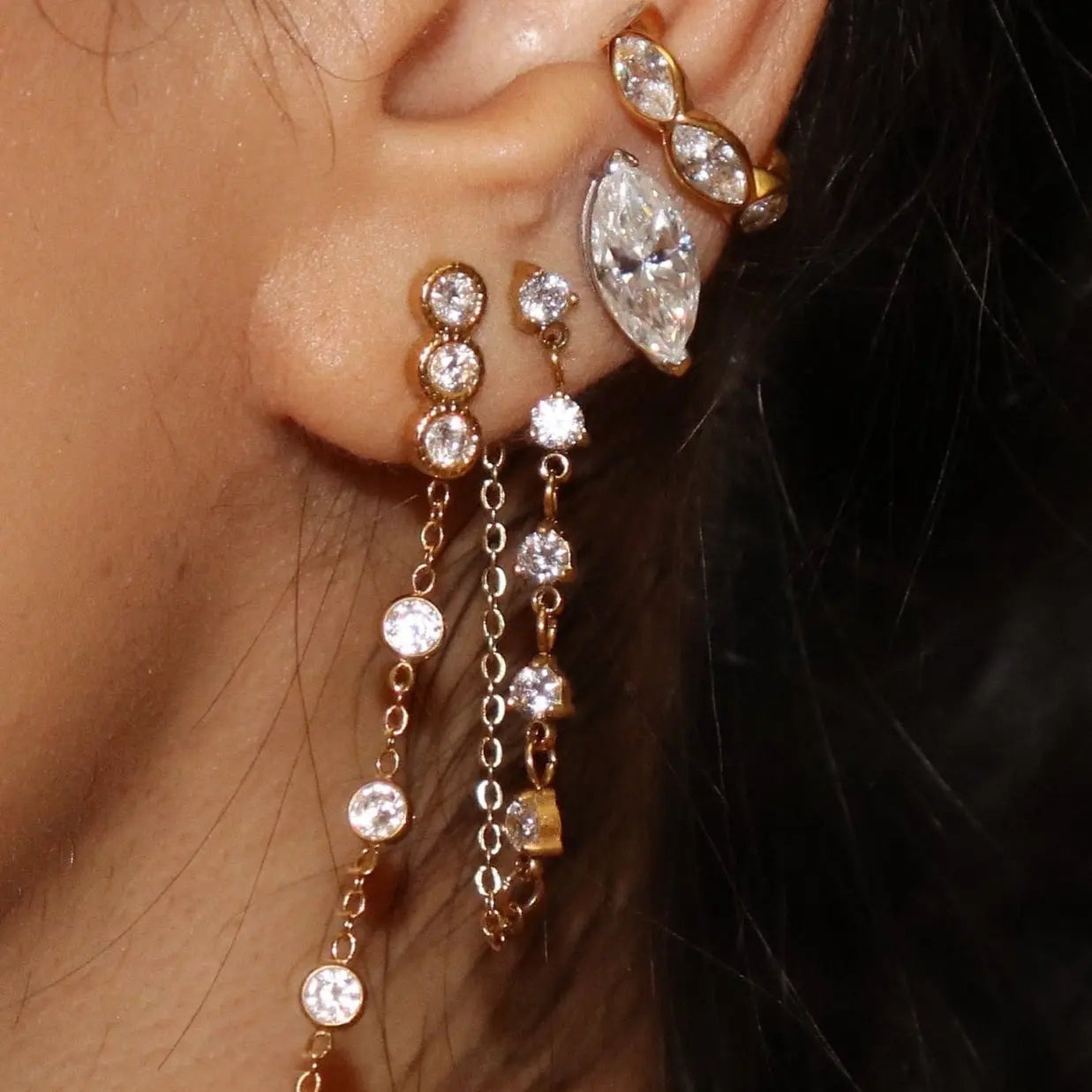 Celeste Diamond Drop Dela Asa Art