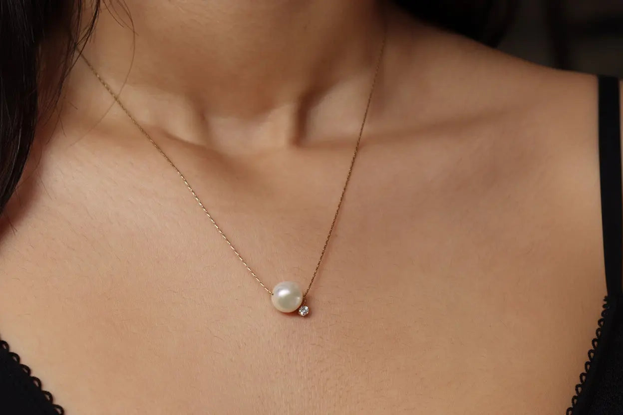 The Lumi Pearl Necklace Dela Asa Art