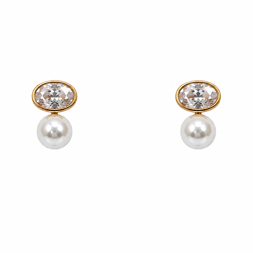 Aveline Pearl Studs