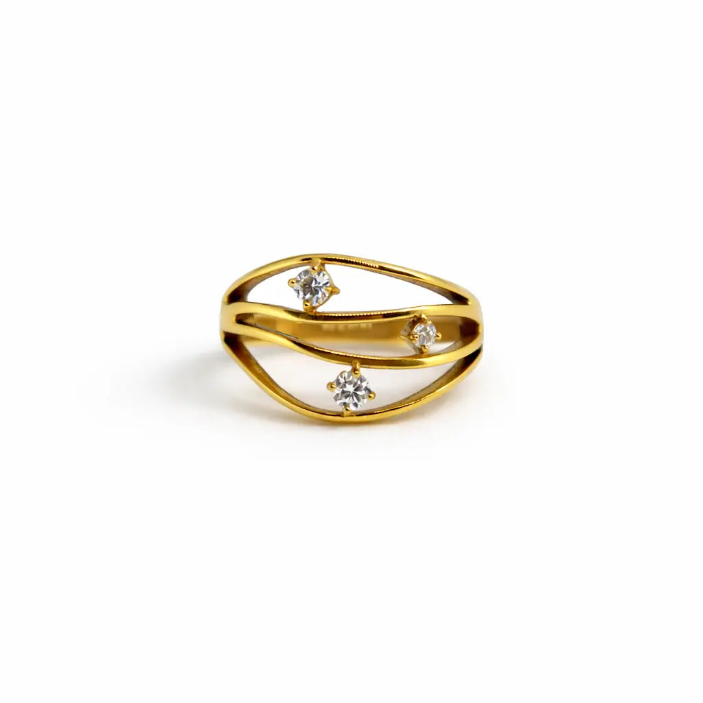 Lyra Crystal Ring Dela Asa Art