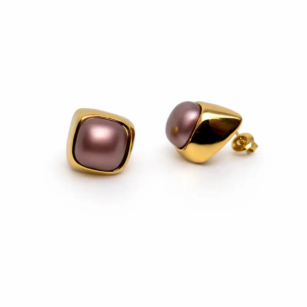 The Nola Pearl Studs Dela Asa Jewellery