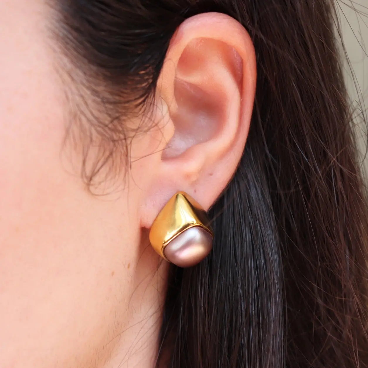 The Nola Pearl Studs Dela Asa Jewellery