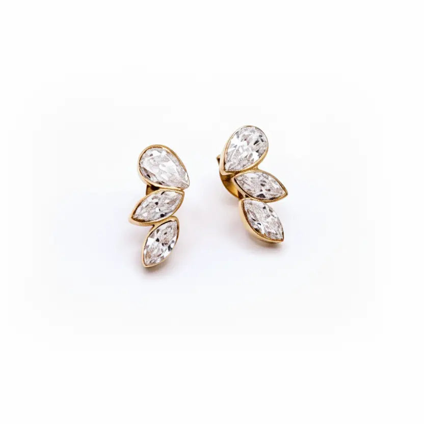 The Crystal Vine Studs Dela Asa Art