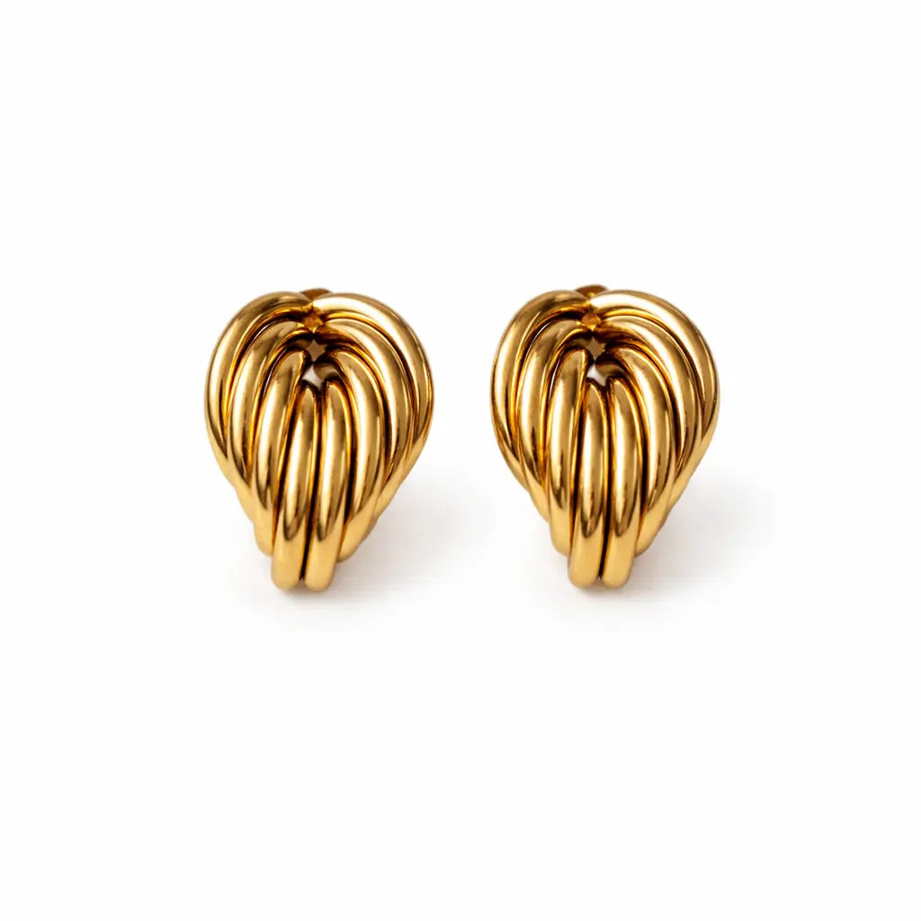The Riviera Coil Earrings Dela Asa Art