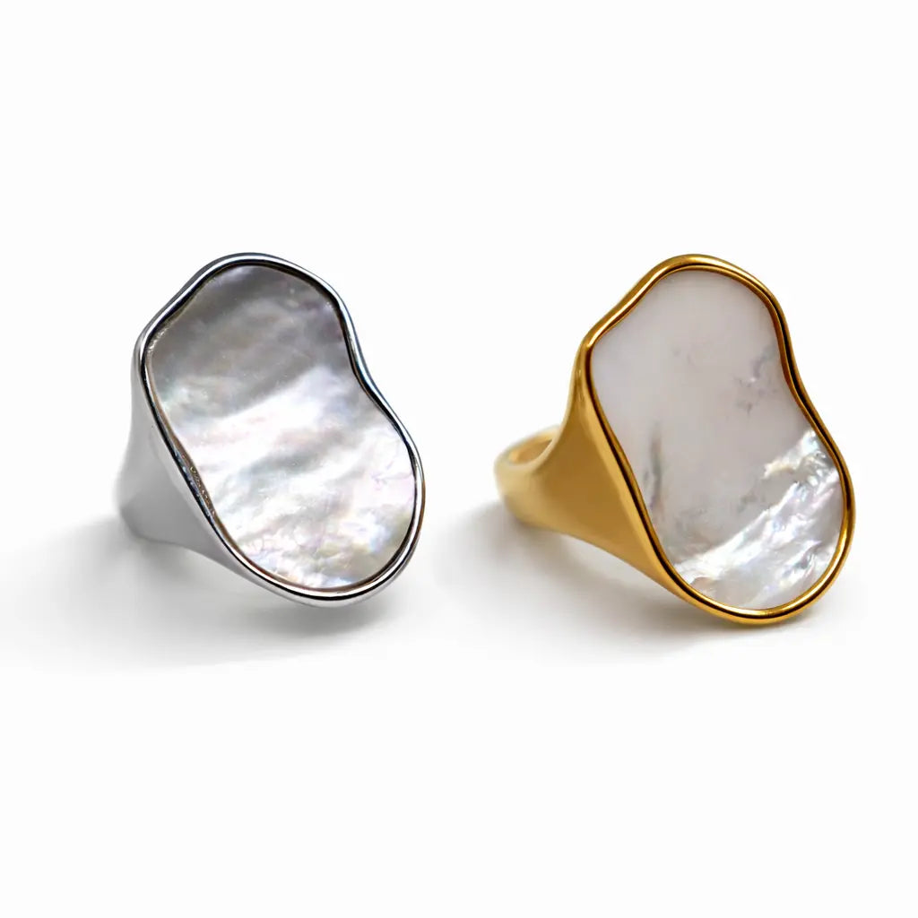 Mother of Pearl Ring Dela Asa Art