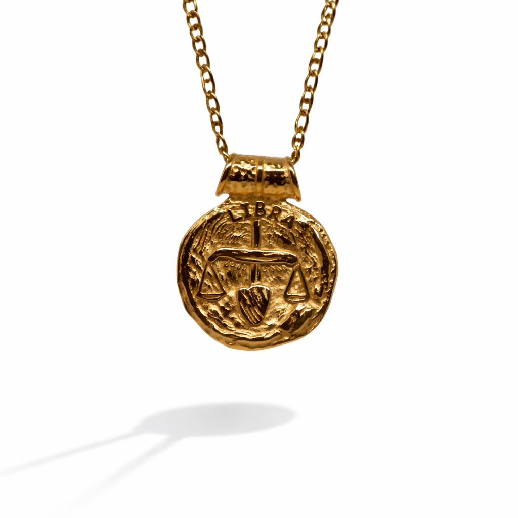 Star Sign Coin Necklace