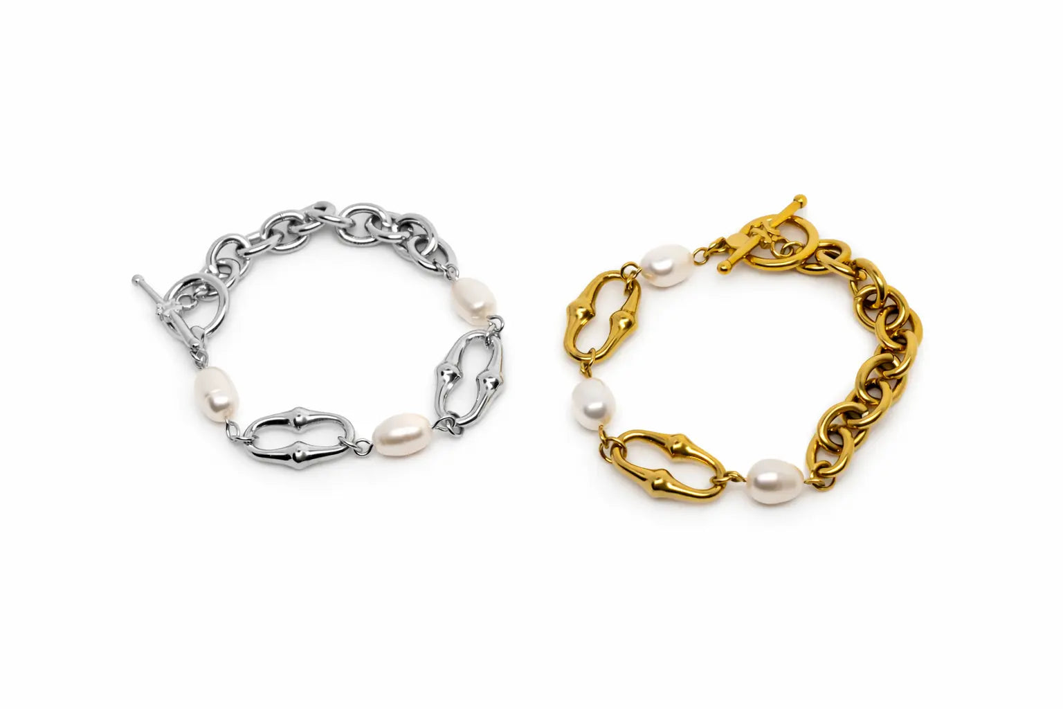 Elara Pearl Chain Bracelet Dela Asa Art