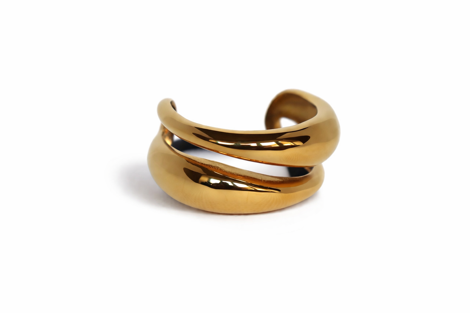Double Gold Hair Tie