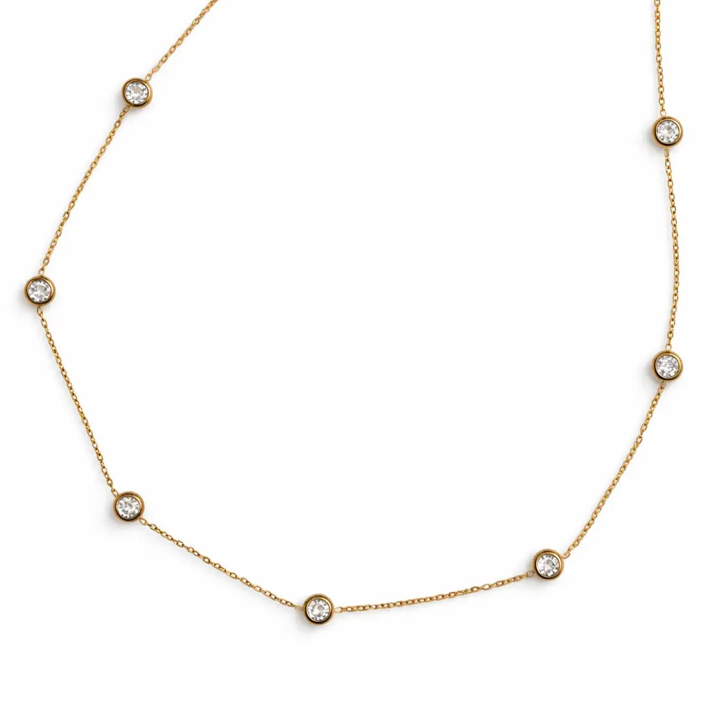 The Celeste Gem Necklace Dela Asa Art