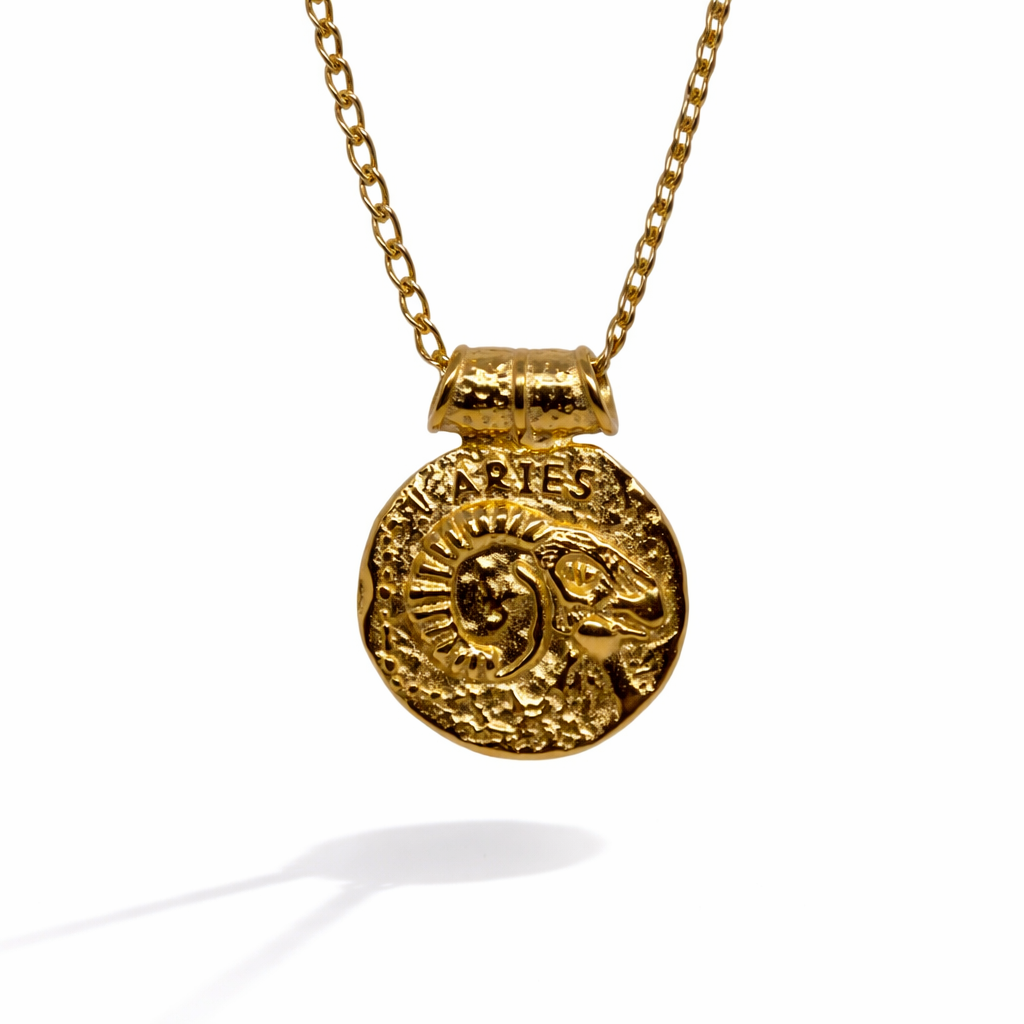 Star Sign Coin Necklace