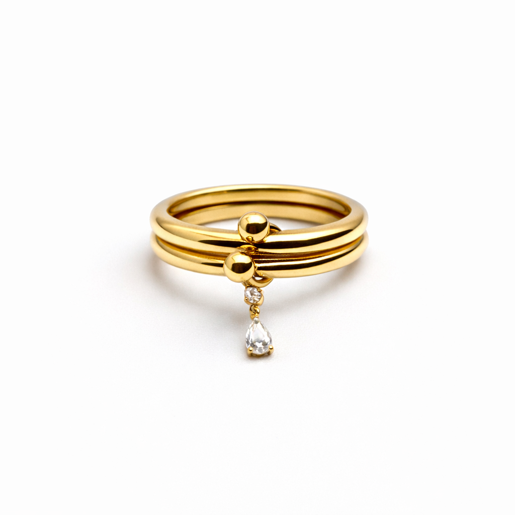 Double Band Pear Drop
