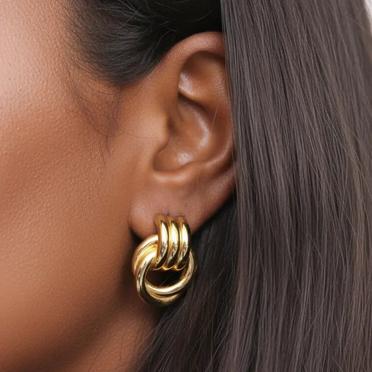 Micro Knot Studs Dela Asa Art