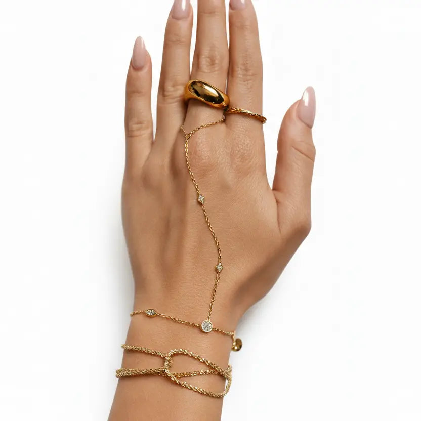 Zirconia Handchain Dela Asa Art